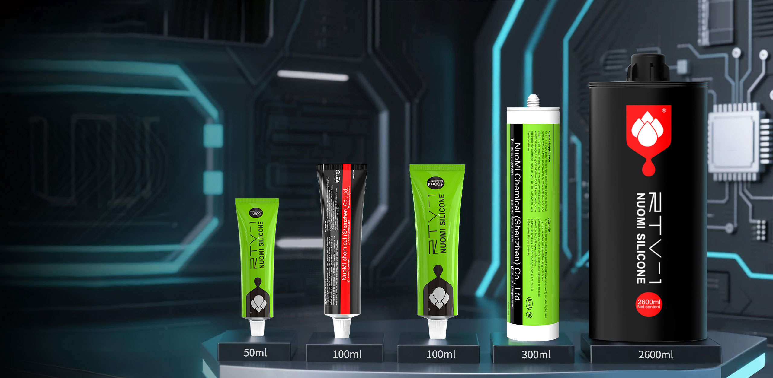 تولید کننده چسب سیلیکون RTV